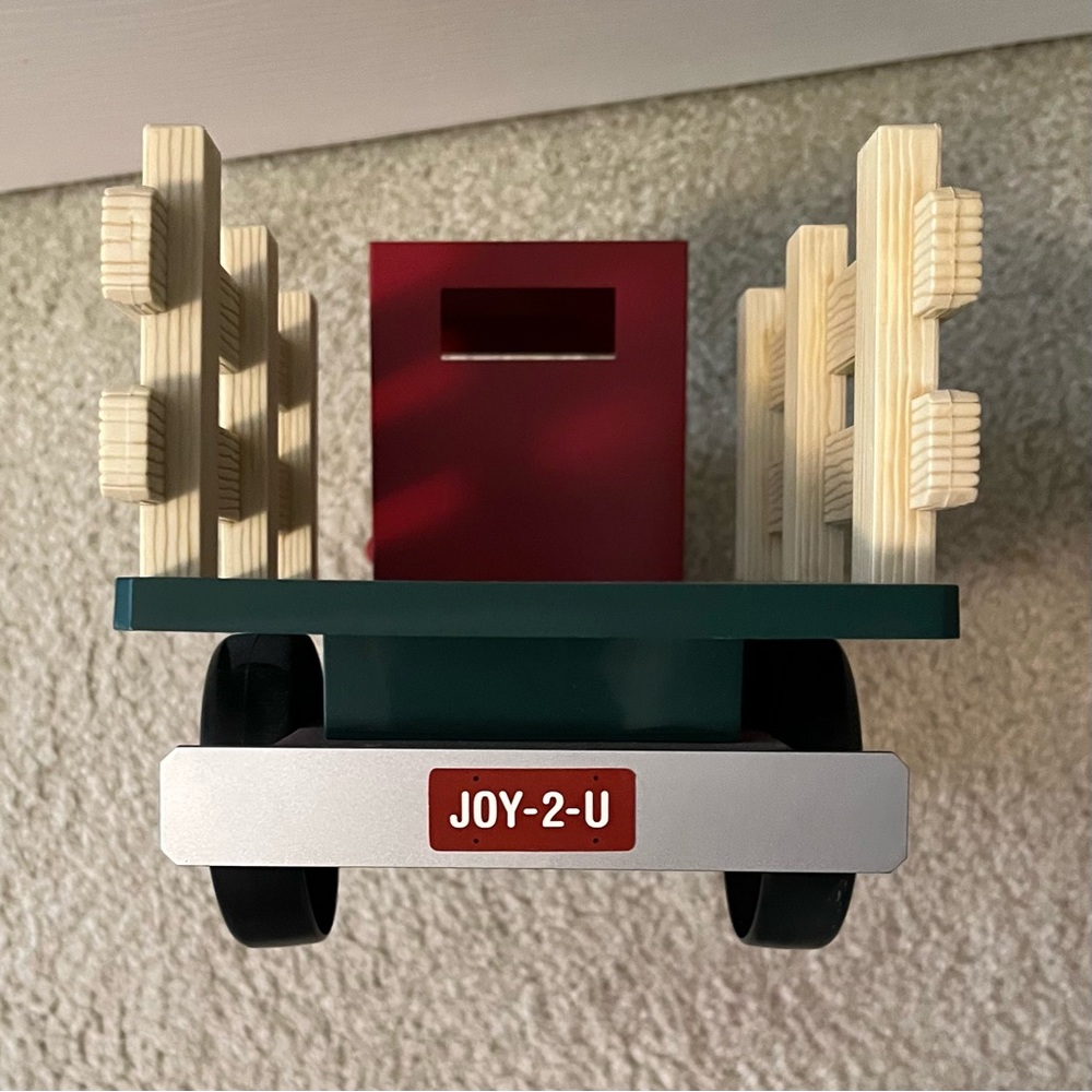 Hallmark Hall Bro's Farm xmas Tree Holiday Pick-Up Delivery Truck Joy-2-U - Picture 3 of 8